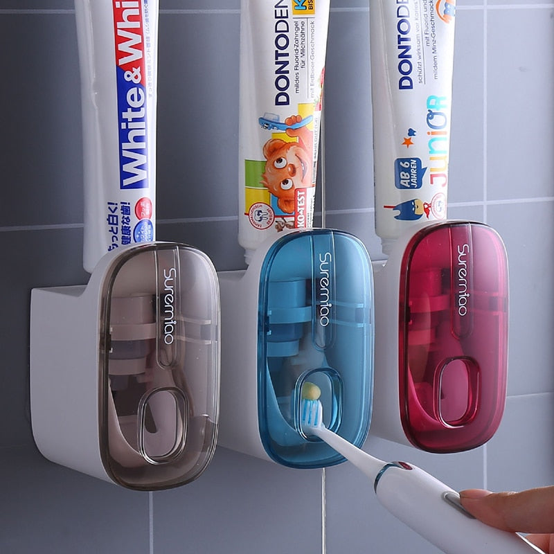 AUTOMATIC WALLMOUNT TOOTHPASTE DISPENSER